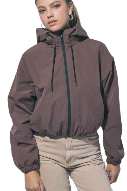 Hooded Full-zip Jacket
